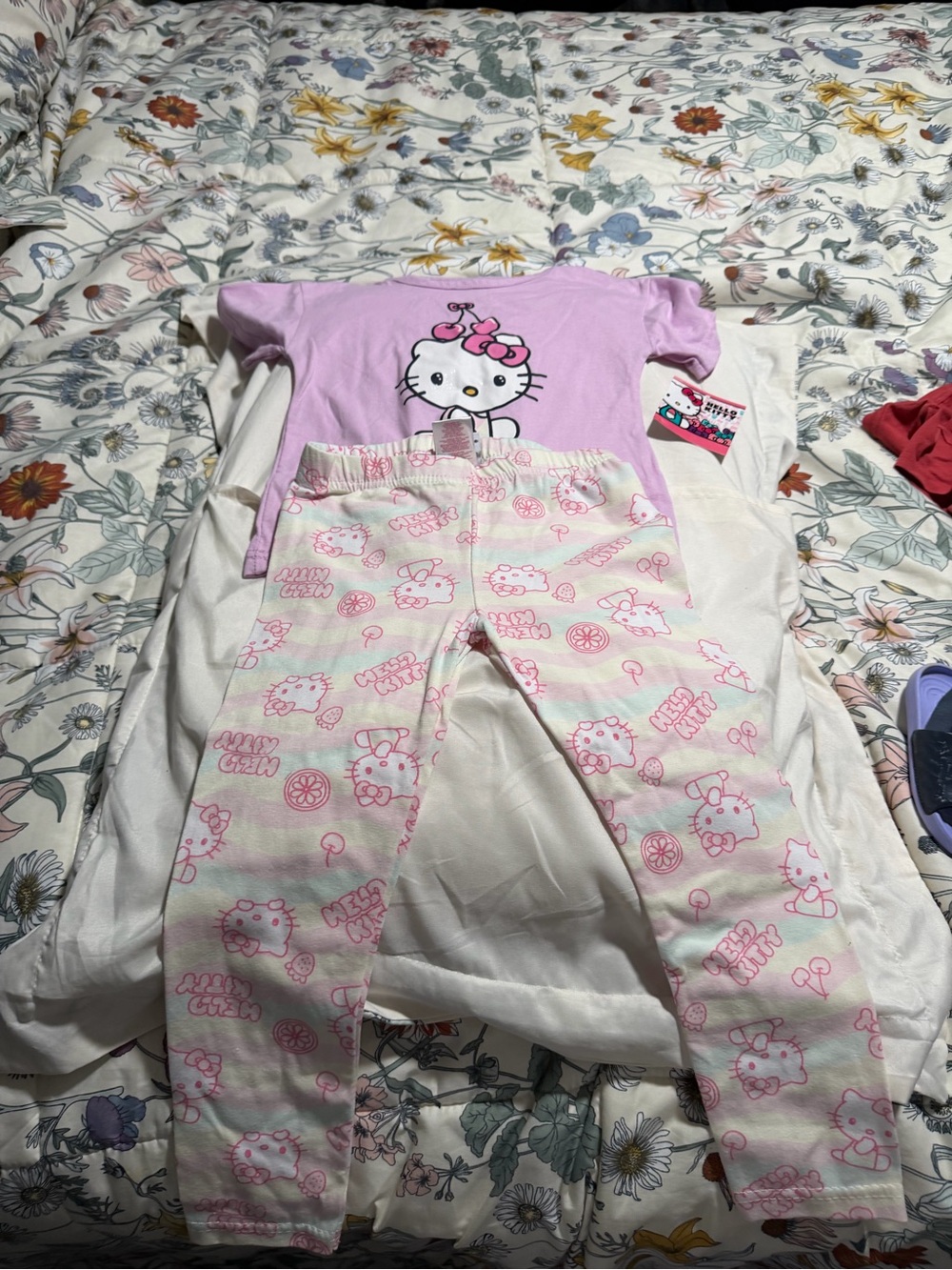 Hello Kitty top and  Leggings 2pc set